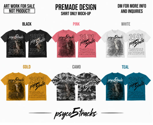 “PSCO5TRACKS GRAPHIC TEE COLLECTION”